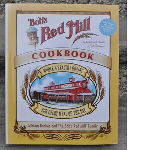 Bob's Red Mill Cookbook 2009 hard cover cook book Miriam Backes (68)